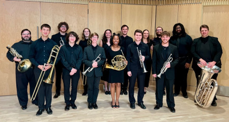 MSU Brass Quintet Faculty and Students 2024